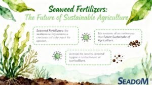 Seaweed fertilizer supporting sustainable agriculture and soil health